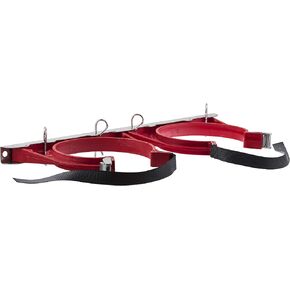 طقم شوك الزجاجة، 2 سلندر صغير، مجلفن. يناسب الزجاجات مقاس 3.875 بوصة - 5.625 بوصة in Kuwait