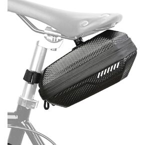 Bike Seat Bags for Bicycles Rear Rack, 3D Shell EVA Material Bike Saddle Bag, Bicycle Accessories Bag Cycling Rear Seat Tail Bag
