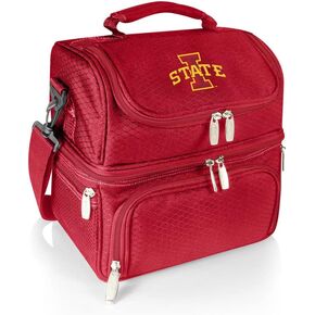 NCAA Iowa State Cyclones Pranzo Lunch Bag - Insulated Lunch Box with Picnic Set - Lunch Cooler Bag