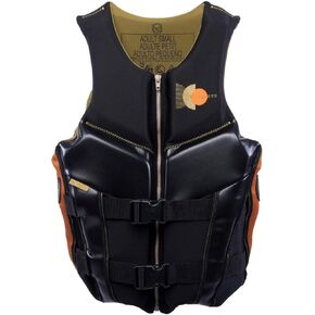 HO Phoenix CGA Womens Wakeboard Vest Black/Orange Sz XL