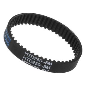 HTD5M-425 Close Loop Pulley Timing Belt - [425mm Length x 15mm Width]High Torque Drive Rubber Belt for 3D Printer CNC Machine Use, 85 Teeth, Black