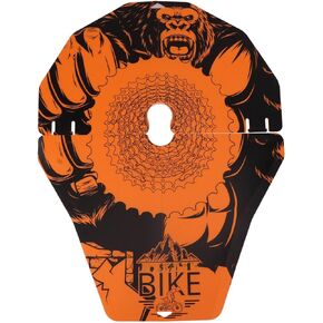 Mountain Bike Wash Cover, 2Pcs Wash Cover PP Oil Prevention Wear Resistance Wheel Disc Brake Cover Bike Disc Brake Protective Cover Replacement for Road Mountain