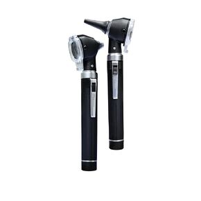 Otoscope -Ear Camera- Ear Scope with High Resolution LED- Portable Ear,Throat,Nose Infection Detector- Mini Ophthalmoscope Kit- Ear Otoscope for Doctors, Nurses, & Students-(Black Color)