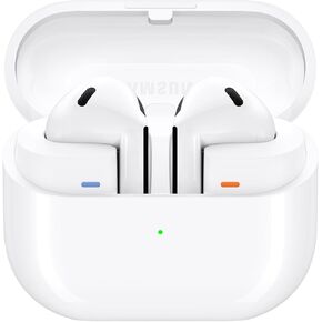 SAMSUNG Galaxy Buds 3 AI True Wireless Bluetooth Earbuds, Sound Optimization, Real-Time Interpreter, Noise Cancelling, Redesigned Fit, Touch Control, Latin American Version (White)