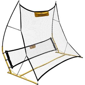 2 in 1 Soccer Rebounder Net, Soccer Bounce Back Net with Carrying Case