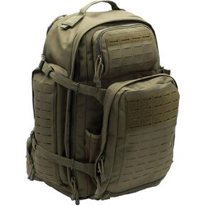 LAPG Atlas 72 Hour Tactical Backpack for Men & Women, Large Bug Out Bag with MOLLE System, Hiking Hunting Combat Backpack, Black