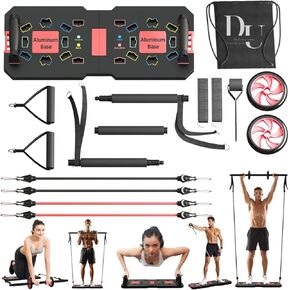 Push Up Board, Home Workout Equipment, Pushup Board, Fit Home Gym, Perfect Push Up Handles, at Home Gym Equipment, Portable Gym, All in One Gym, Gym Stuff for Men, Home Workout Equipment