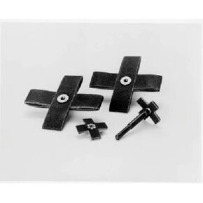 3M 1/4 in dia 8-32 Ext - Square/Cross Pad Mandrel - 14307 [PRICE is per MANDREL]