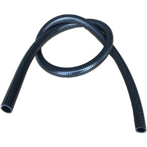 TEKTUBE 2" Dia. X 50' - Black Schedule 40 Ultra Flexible PVC Pipe - Made in The USA
