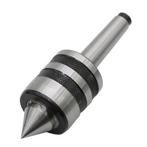 Medium Duty Live Center Morse Taper MT1, MT2, MT3, MT4 Triple Bearing Lathe Medium Duty CNC (Live Center MT1)