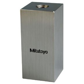 Mitutoyo 614201-541 Steel Square Gage Block, ASME Grade AS-1, 1.0" Length