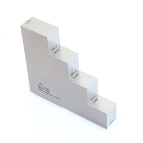 YUSHI Tipsy Step Calibration Block 1018 Carbon Steel 1.0, 2.0, 3.0, 4.0" and 1.5", 2.5", 3.5",4.5" for Thickness and linearity Calibration in UT
