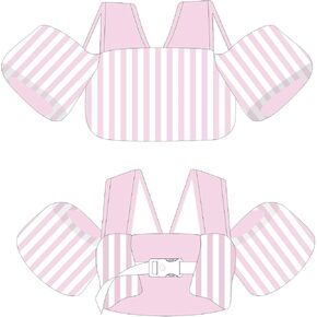 Shaka Kids Puddle Jumper Swim Vest for 20-50lbs Unixsex, Toddler Floaties, Water Wings, Children Pool Floaties, Cute Pattern, Simple Pattern, 2-3-4-5-6-7-8 Years Old