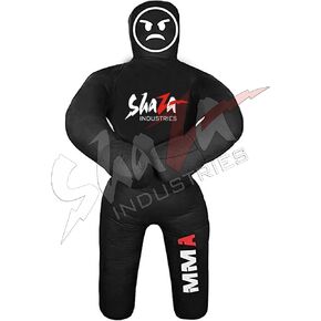 Shaza Grappling Kids Dummy for Fitness & Training, Pose, Strike & Throw Wrestling Dummy for 100cm. Punching Dummy for MMA, Jiu-Jitsu, Judo, Karate & Wrestling Practice & Sparring