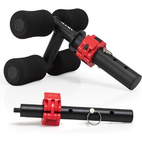 Tib Bar Tibialis Trainer Pro, Tibia Dorsi Calf Machine, Professional Knees Over Toes Equipment for Strength Training Shins/Ankles/Calves, Fits 1" and 2" Olympic Weight Plate
