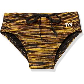TYR Boys' Durafast Elite Racer Brief Swimsuit