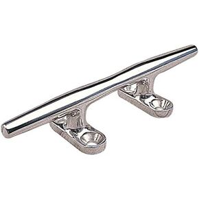 AMRS-041610-1 10" Marine Stainless Steel Open Base Cleat