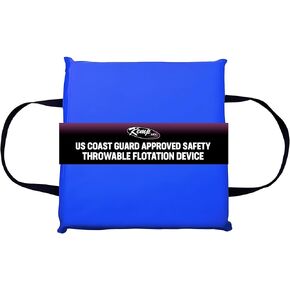 Kemp USA - Throwable Flotation Foam -Type III USCG Boat Safety Kit Coast Guard Approved (Red)
