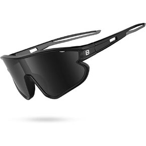 Kids Polarized Sports Sunglasses,UV400 Protection Outdoor Glasses for Boys Girls Youth Baseball Cycling Running Golf