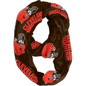 Littlearth Cleveland Browns NFL Sheer Infinity Scarf