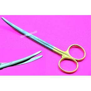 NEW GERMAN PREMIUM QUALITY TC METZENBAUM SCISSORS 5.5 inches CURVED WITH TUNGSTEN CARBIDE INSERTS CYNAMED