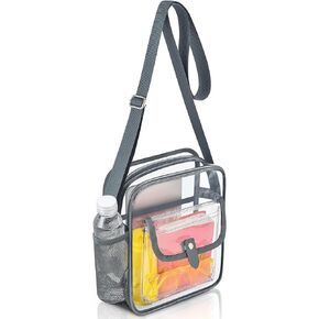 SPODEARS Clear Bag Stadium Approved Crossbody Purse, Small Clear Tote Bag for Concert Festival Sport Games Events Venues