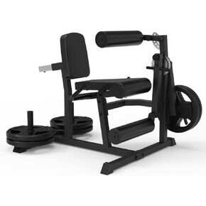 Leg Extension and Curl Machine, Heavy Duty 580lbs Capacity Leg Extension Machine with 24-Position Adjustable for Lower Body Workout, Home Gym Weight Machine, 40.9" L X 39.8" W X 37.6" H
