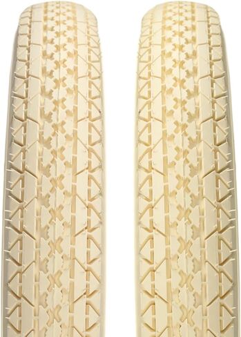 SIMEIQI 1 or 2 Pack 26"x2.125" Beach Cruiser Bike Tires Cream Color with or without Inner Tubes 26"x1.75"/2.125" Replacement Folding Bicycle Tyres for City Commuter Urban Pavement in Saudi Arabia