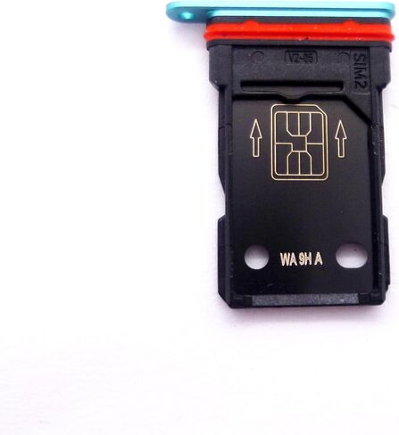 Dual SIM Card Tray Slot Holder Replacement Compatible with Oneplus 8 IN2010 6.55 inch (Black) in Kuwait