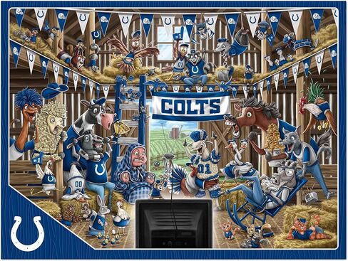 أحجية YouTheFan NFL Detroit Lions Barnyard Fans 500 قطعة مقاس 15 بوصة × 20 بوصة in Saudi Arabia