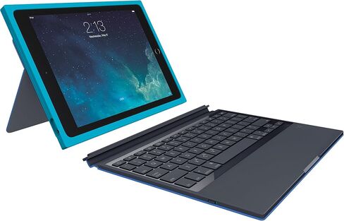 Logitech BLOK Protective Keyboard Case for iPad Air 2, Red/Violet in Saudi Arabia