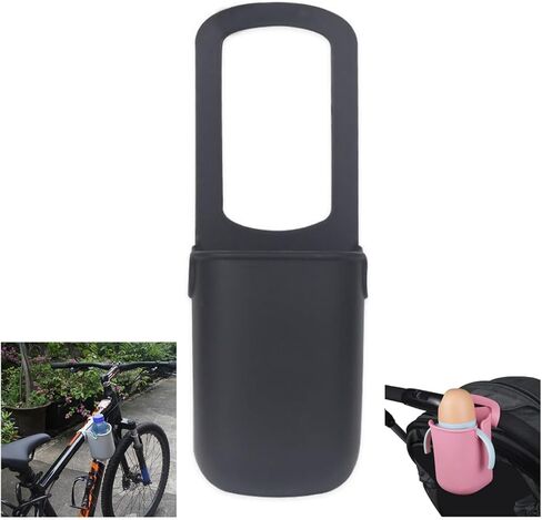 Stroller Cup Holder,Silicone Drink Holder for Stroller,Bike Water Bottle Holder,Removable Bottle Holder, Outdoor Universal Portable Cup Holder for Bicycle,Walker,Scooter Bottle Mount for Kid Adult in Kuwait
