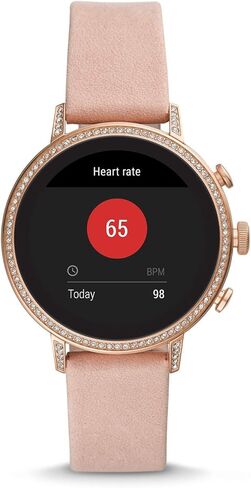 Fossil Women's Gen 4 Venture HR Stainless Steel Touchscreen Smartwatch with Heart Rate, GPS, NFC, and Smartphone Notifications in Saudi Arabia
