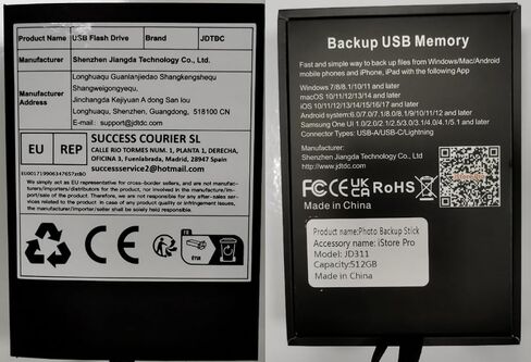 JSL JDTDC 128GB 3-in-1 Photo-Backup-Stick for iPhone/iPad/Android/PC, Photo & Video Backup Storage iPhone-Backup-Flash-Drive Photo-Finder-Stick-for-Computer iPhone-Photo-Saver Android-Photo-Backup in Saudi Arabia