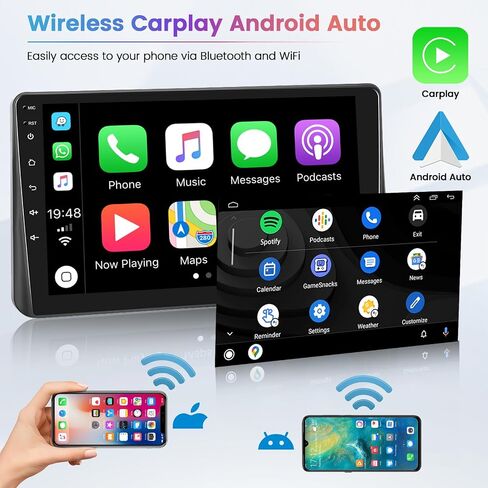 لراديو Mazda 3 2014-2018، 8 Core 4+64GB Android 13 ستيريو سيارة 9 بوصة IPS شاشة لمس راديو السيارة مع Carplay اللاسلكي Android Auto 59UI GPS WiFi 32EQ DSP كاميرا احتياطية in Saudi Arabia