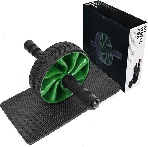 Ab Roller Wheel - AGREJO Ab Workout Equipment for Abdominal & Core Strength Training, Home Gym Fitness Equipment, Exercise Wheel for Men Women in Saudi Arabia