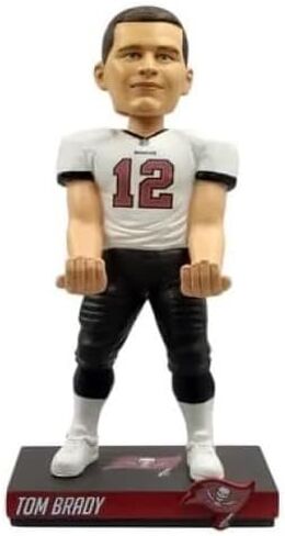 FOCO Tom Brady (New England Patriots) 9.5" Controller Holder NFL Player Bobblehead in Saudi Arabia