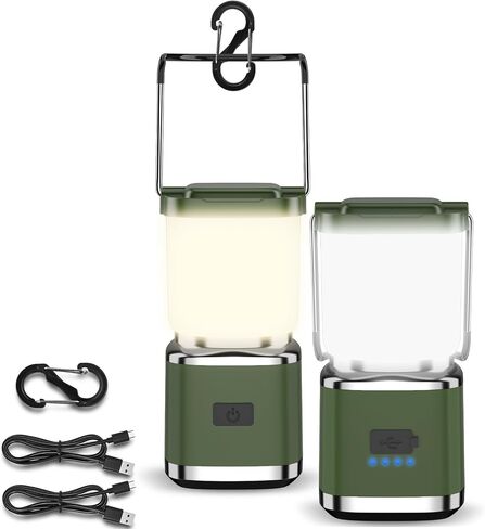 LED Ultra Bright Camping Lantern, Camping Light with 4 inch, 2 Pack in Saudi Arabia