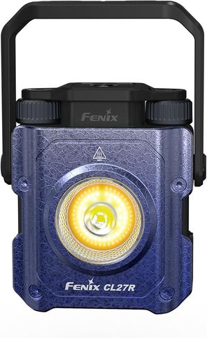 مصباح يدوي Fenix ​​CL27R للتخييم، 1600 لومن USB-C قابل لإعادة الشحن ومقاوم للماء مع مصابيح LED بيضاء وحمراء ومنظم Lumentac لحالات الطوارئ وانقطاع الطاقة في الأعاصير ومواقع العمل (أخضر) in Saudi Arabia