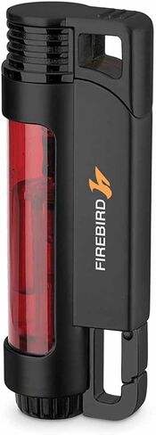 Illume Triple Torch Butane Refillable and Lighter Transparent Blue in Kuwait