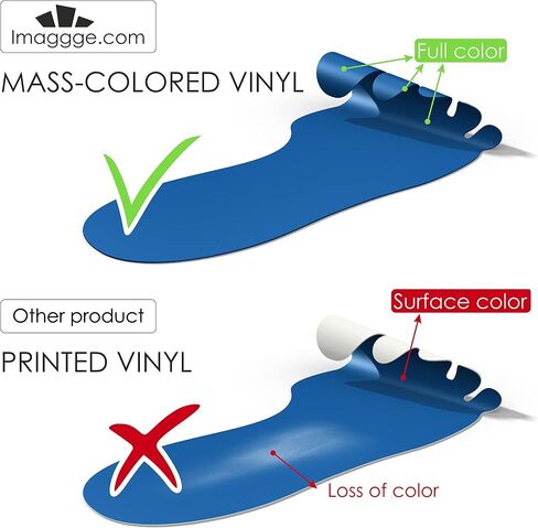 Child Footprints Stickers - for Smooth Floors, Tiles, Concrete, Vinyl, - Set of 24 red Adhesive feet in Kuwait