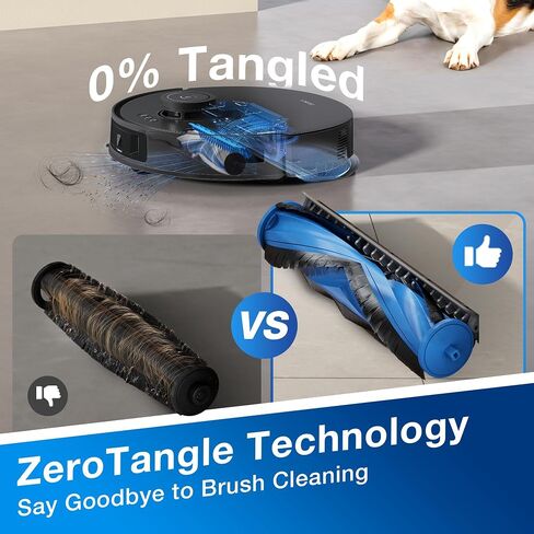 ECOVACS DEEBOT N20 PRO Plus Robot Vacuum and Mop,with Bagless Self Emptying Station, 8000Pa Suction,OZMO Pro 2.0 Vibrating Mopping System, Anti-Tangle Technology,45-Day Capacity,300 Minutes Runtime in Saudi Arabia