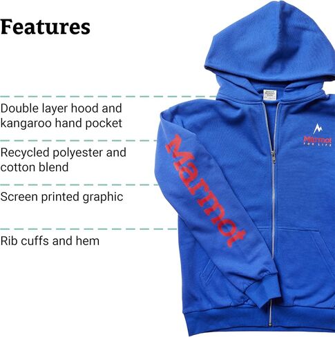 MARMOT Men's Life Full-Zip Hoody in Kuwait