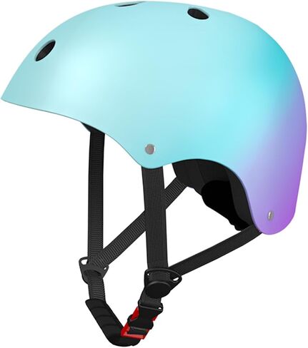 Color Gradient Toddler Helmet Kids Bike Helmet Adjustable from Toddler to Youth 11 Vents Safety & Ventilation Design for Cycling Skating Scooter Skateboard in Saudi Arabia