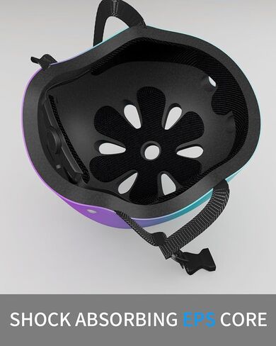 Color Gradient Toddler Helmet Kids Bike Helmet Adjustable from Toddler to Youth 11 Vents Safety & Ventilation Design for Cycling Skating Scooter Skateboard in Saudi Arabia