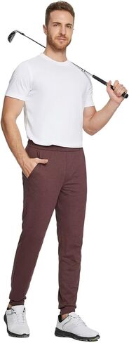 M MAELREG Mens Sweatpants with Zipper Pockets Moisture Wicking Workout Training Running Golf Athletic Track Pants Mens Jogger in Saudi Arabia