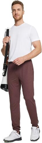 M MAELREG Mens Sweatpants with Zipper Pockets Moisture Wicking Workout Training Running Golf Athletic Track Pants Mens Jogger in Saudi Arabia