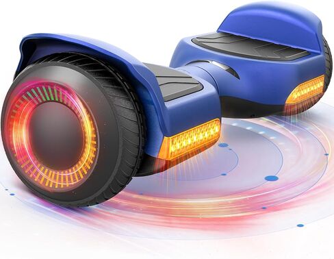 Gyroor Hoverboard New G13 All Terrain Hoverboard with LED Lights & 500W Motor, Self Balancing Off Road Hoverboards with Bluetooth for Kids ages 6-12 and Adults in Saudi Arabia