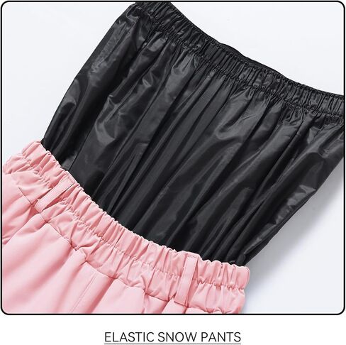 طقم جاكيت للأطفال وبنطلون ثلجي للأولاد في الشتاء على الجليد بدلة للفتيات معطف تزلج مقاوم للماء in Kuwait