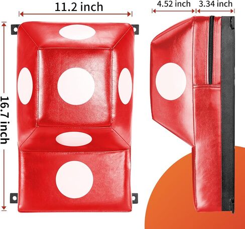 Wall Mount Boxing Pad Uppercut Punching Bag Target Pads for MMA Training Punching Home Gyms… in Saudi Arabia